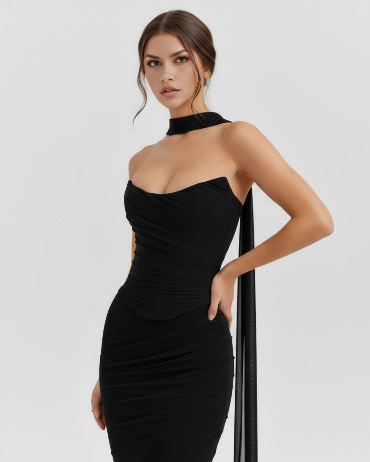 Malu Maxi Dress in black
