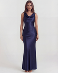 Sapphire Maxi Dress in dark blue