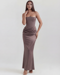 Rosalind Maxi Dress in smoke