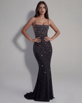 Lumina Maxi Dress in black