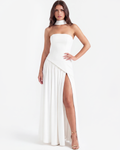 Serena Maxi Dress in white
