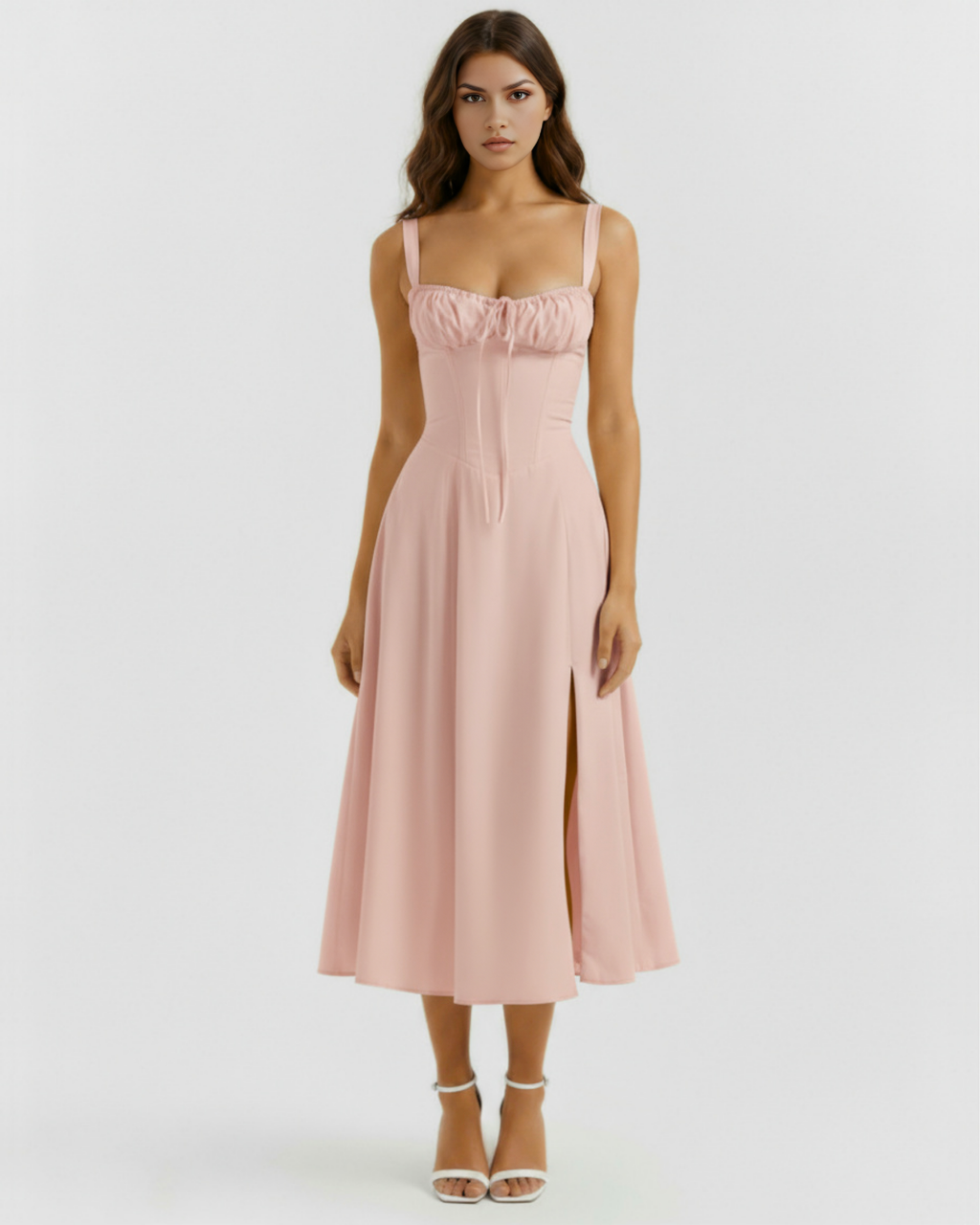 Aurora Maxi Dress in pink