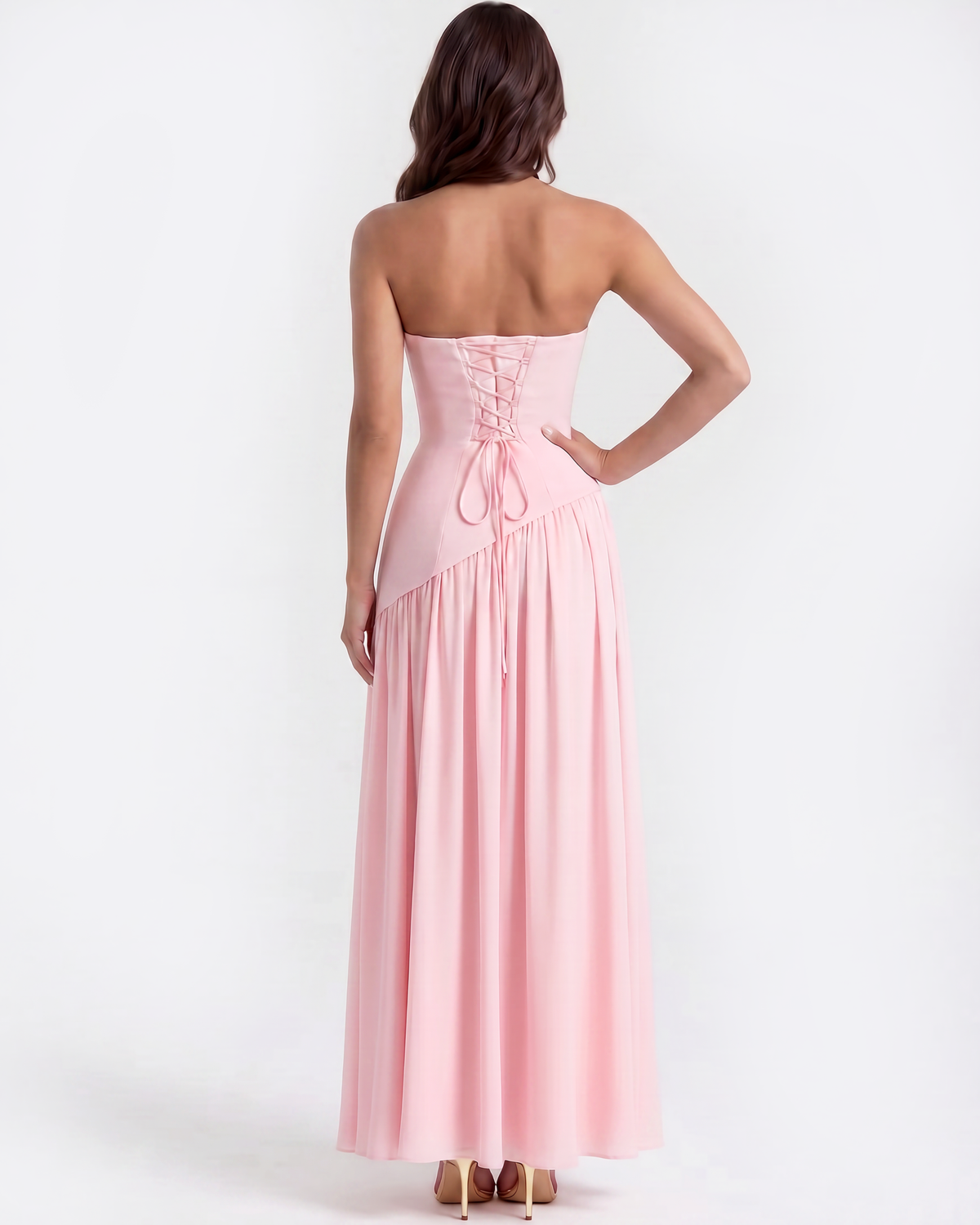 Serena Maxi Dress in pink