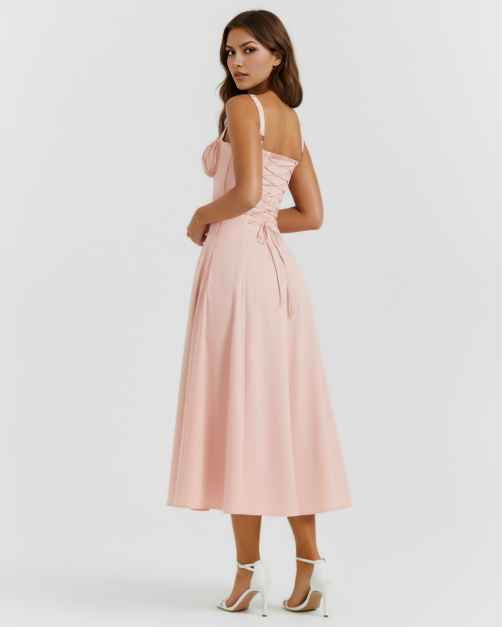Aurora Maxi Dress in pink