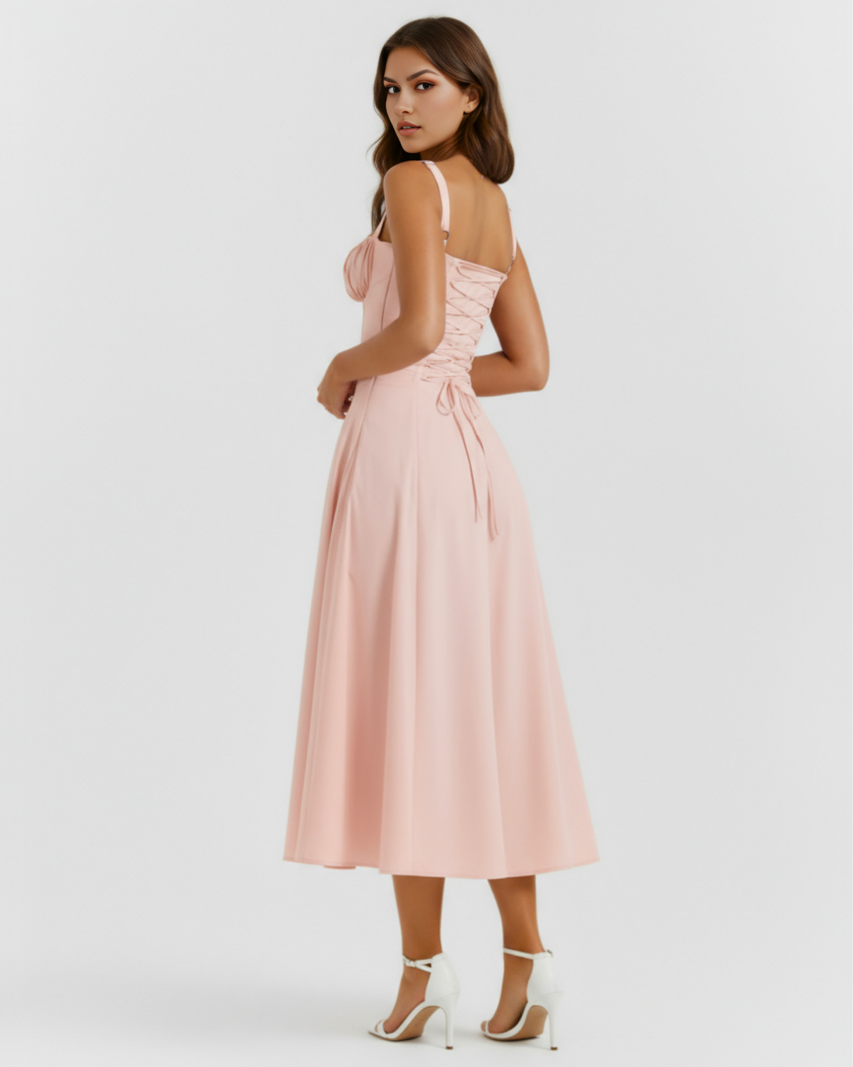 Aurora Maxi Dress in pink
