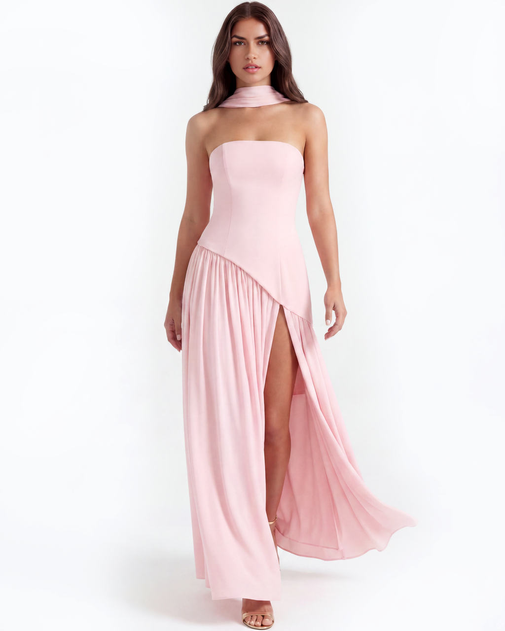 Serena Maxi Dress in pink