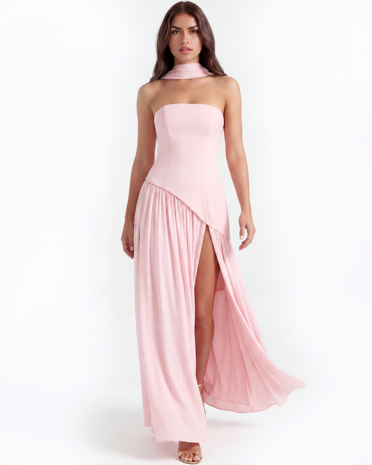 Serena Maxi Dress in pink
