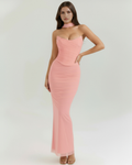 Malu Maxi Dress in pink