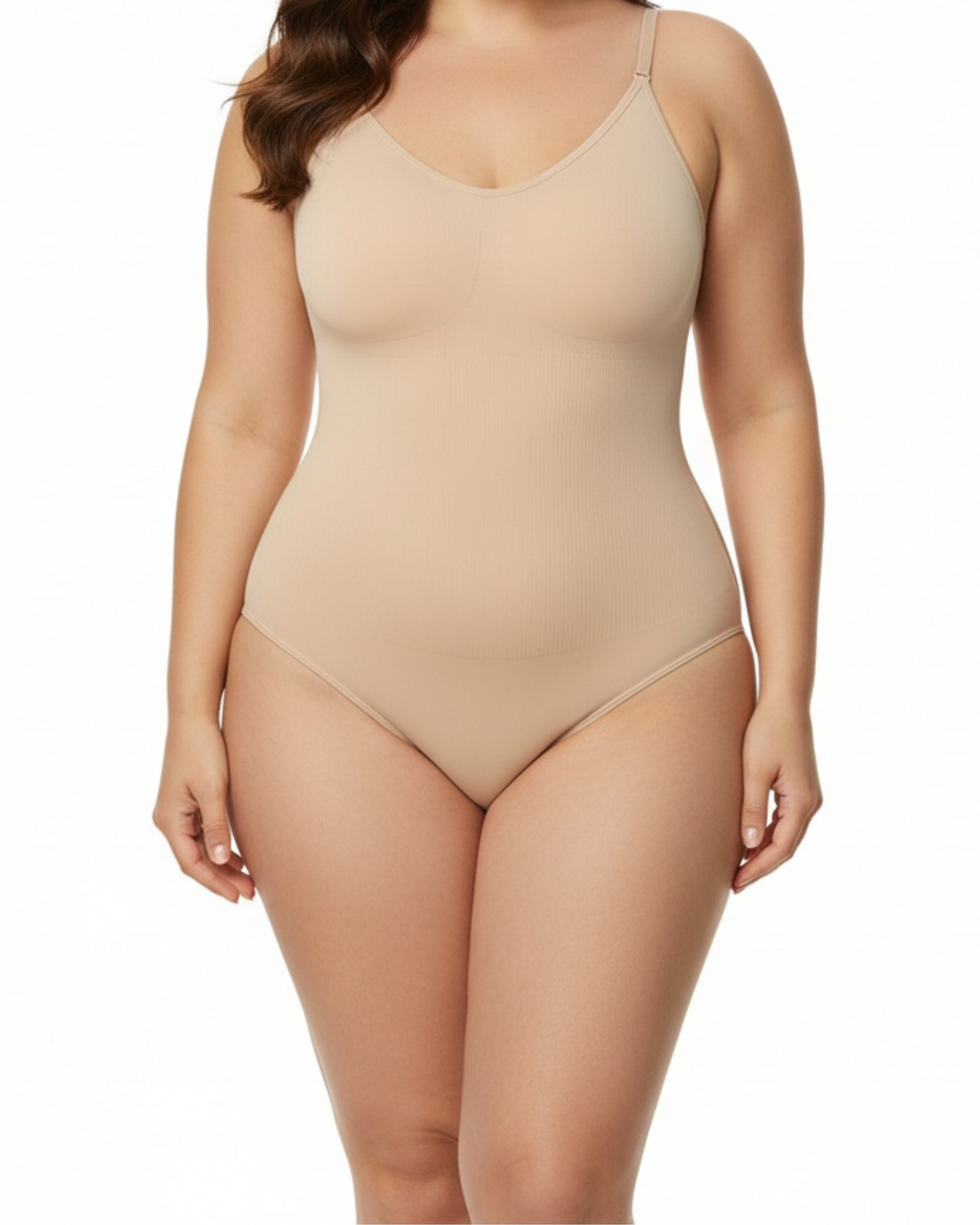 Snatched Shapewear Bodysuit in beige