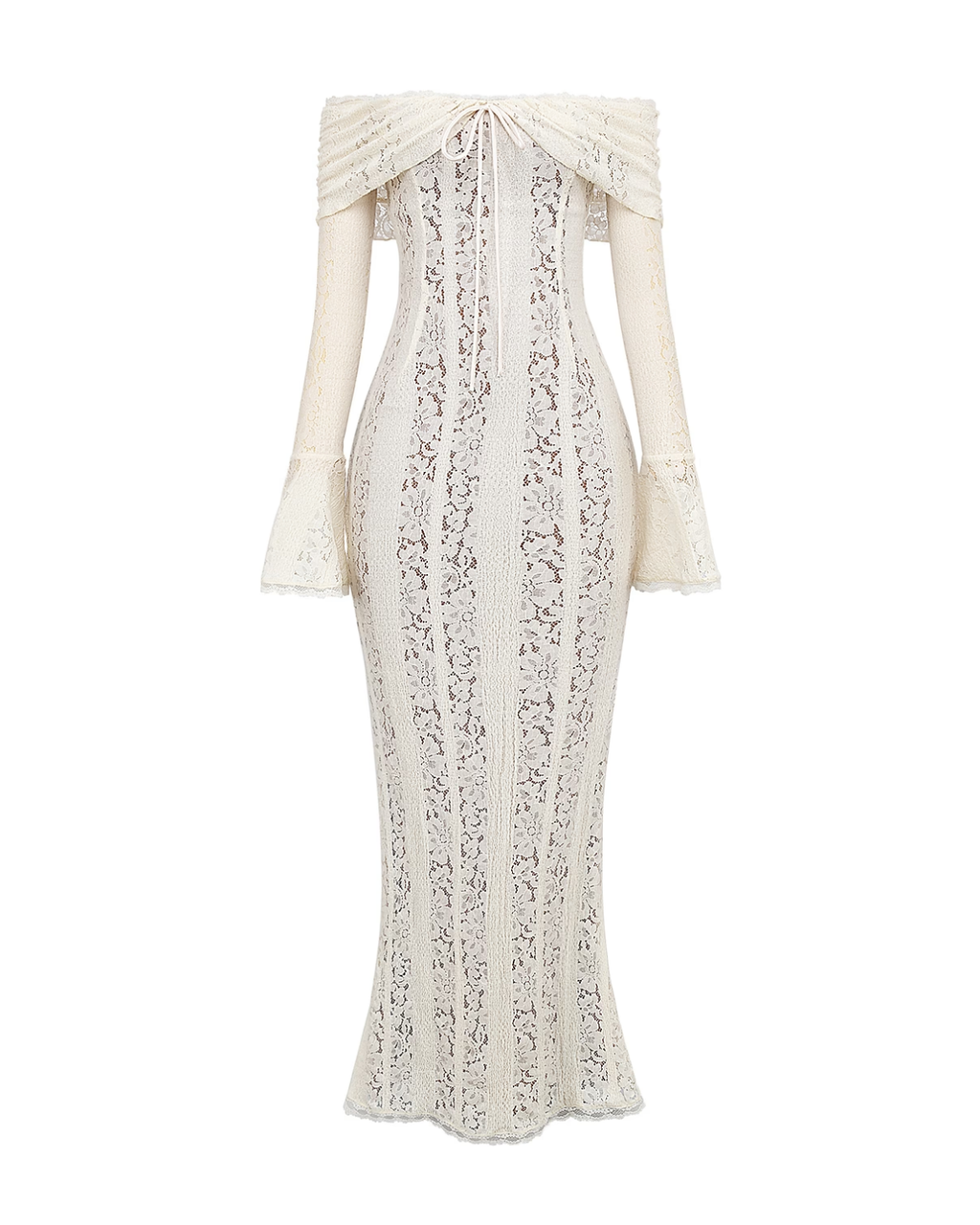 Alessandra Maxi Dress in white