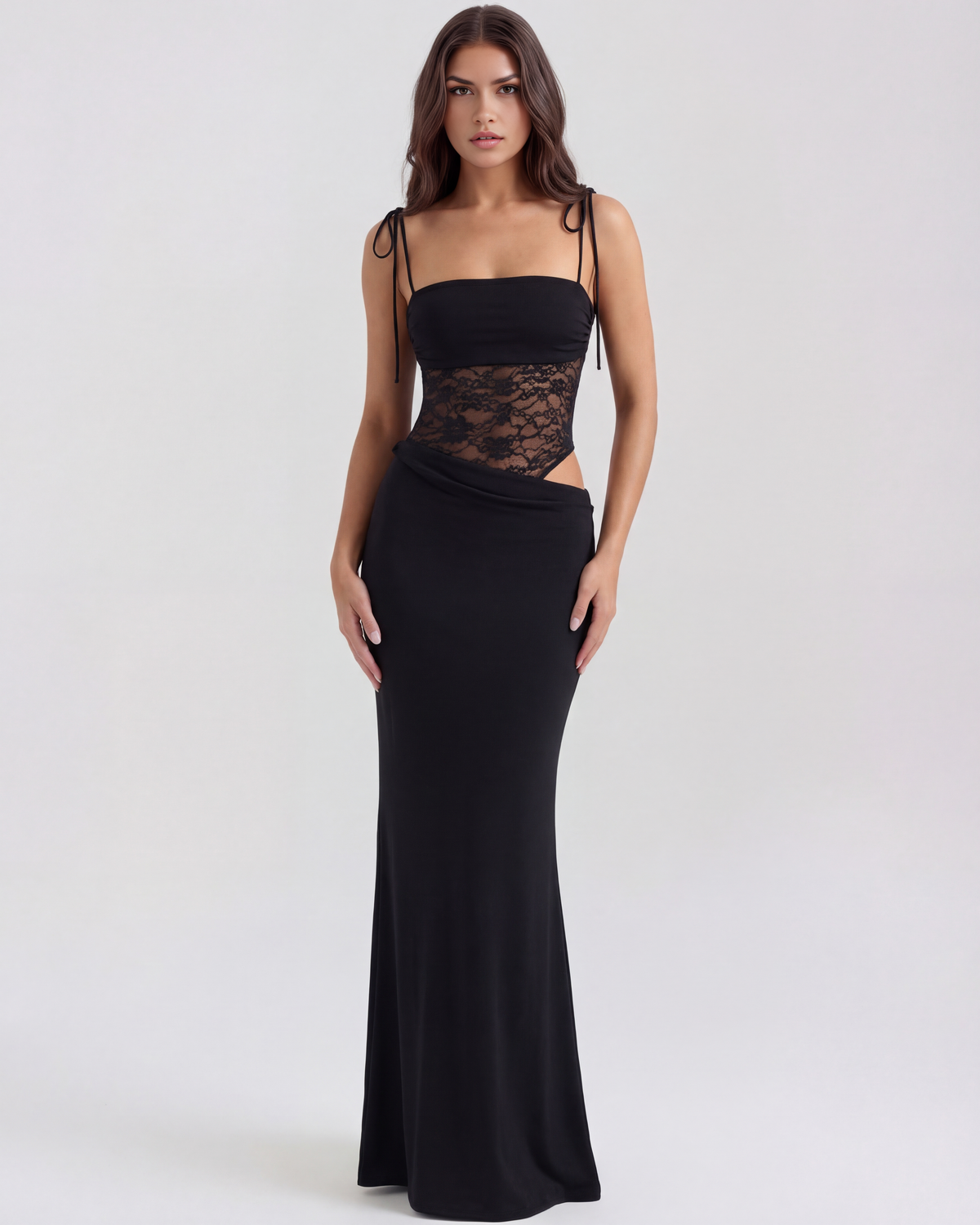 Valeria Maxi Dress in black