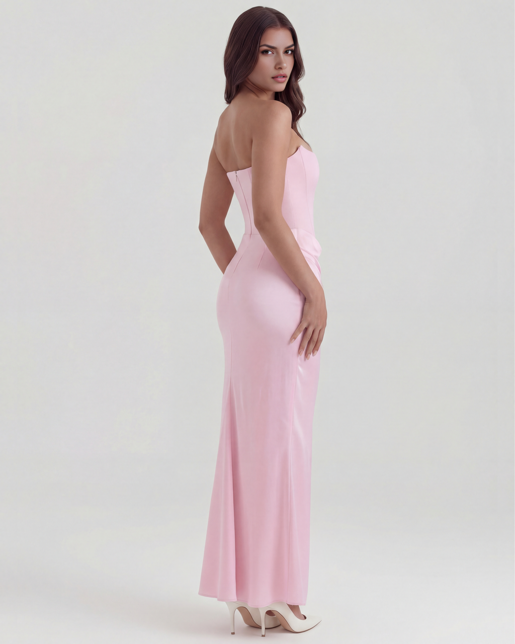Rosalind Maxi Dress in pink