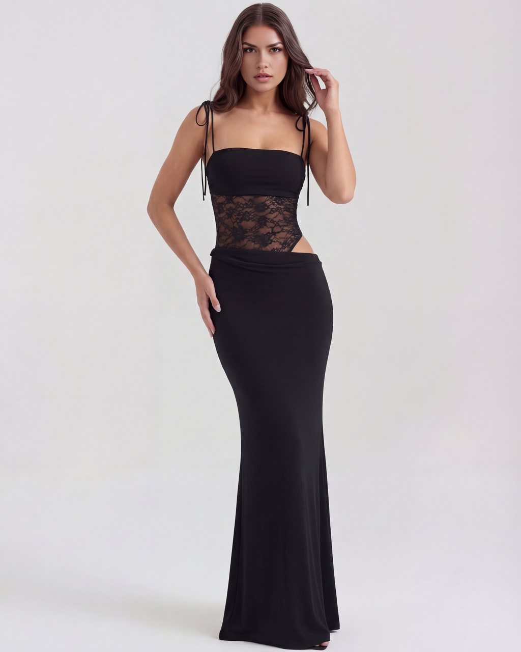 Valeria Maxi Dress in black