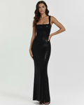 Isabella Maxi Dress in black