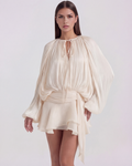 Giovanna Mini Dress in cream