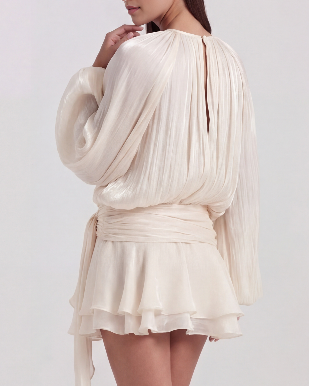 Giovanna Mini Dress in cream