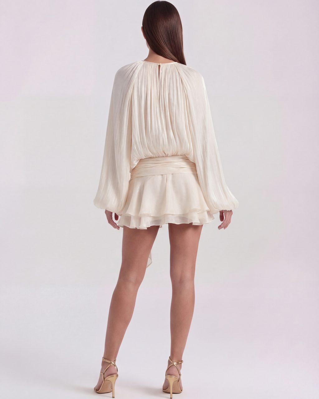 Giovanna Mini Dress in cream