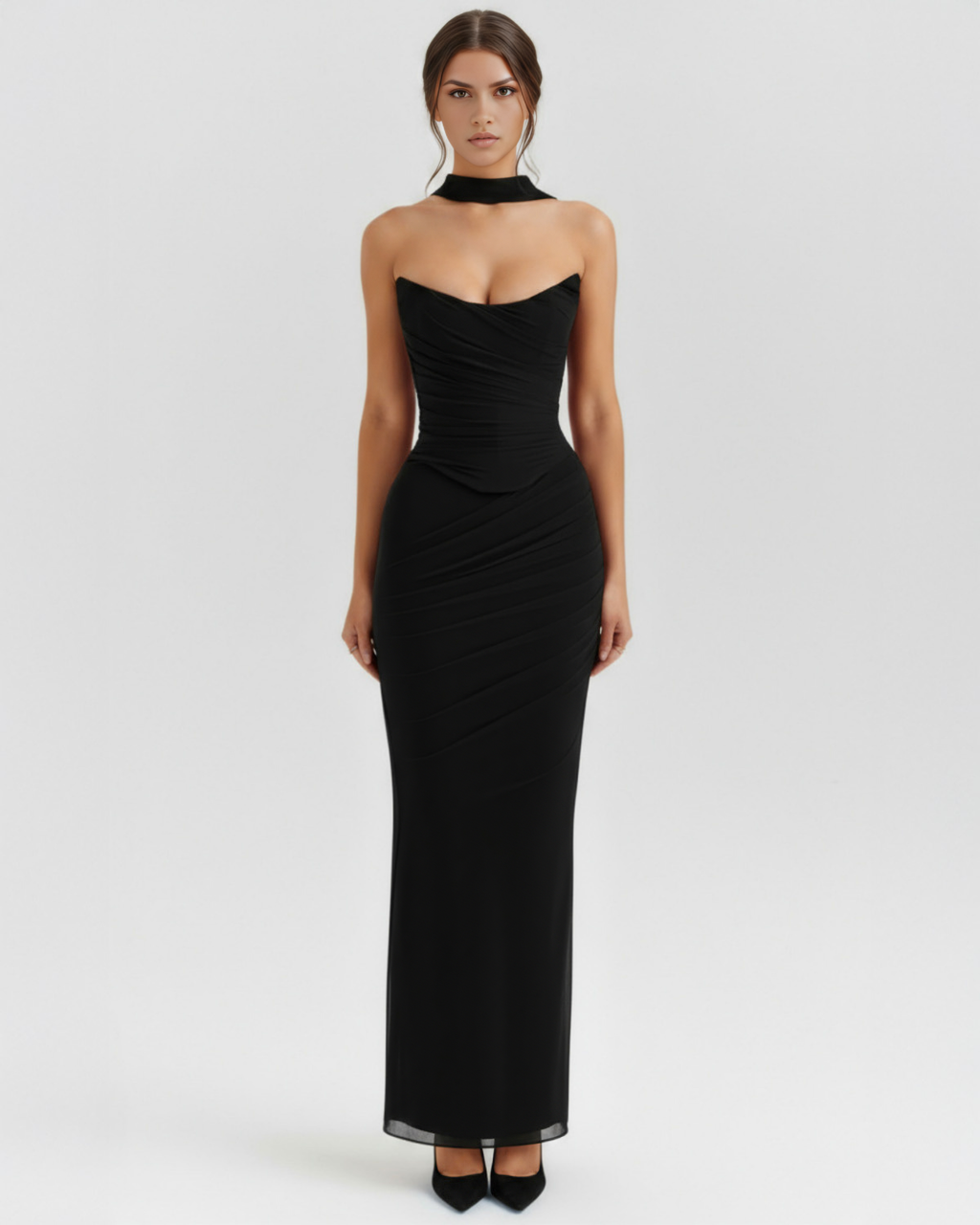 Malu Maxi Dress in black