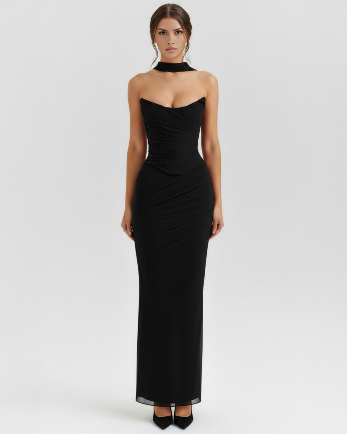 Malu Maxi Dress in black