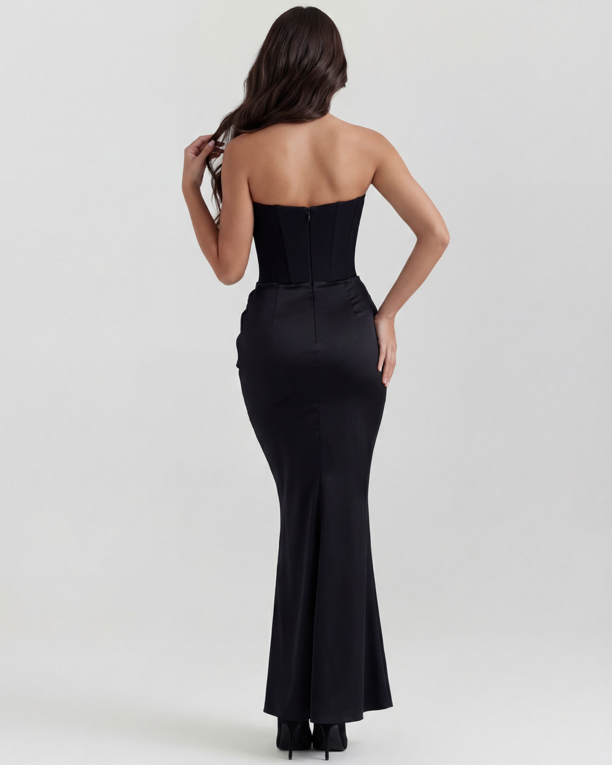 Rosalind Maxi Dress in black