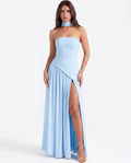 Serena Maxi Dress in baby blue
